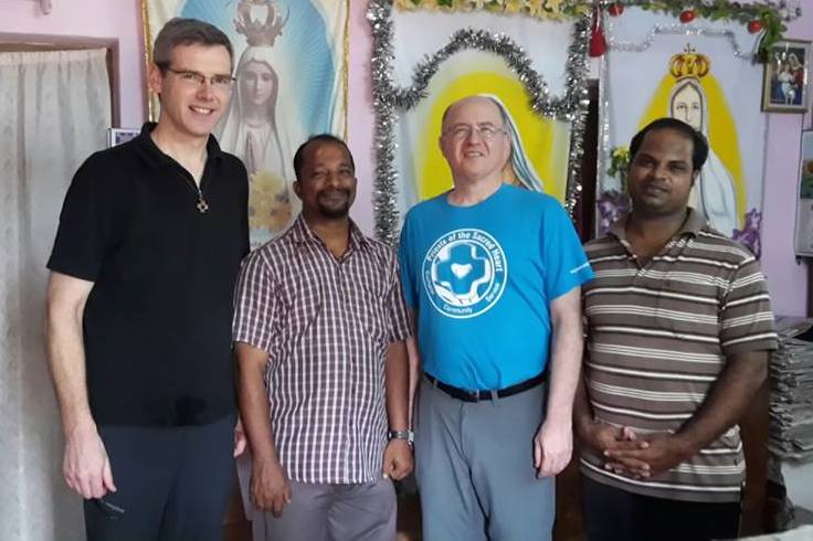 Fr. Heiner and Fr. Steve in India