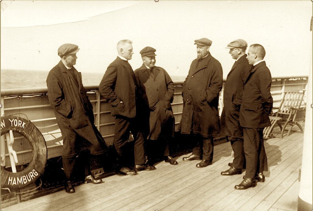 Missionaries from Europe headed to North America in 1929