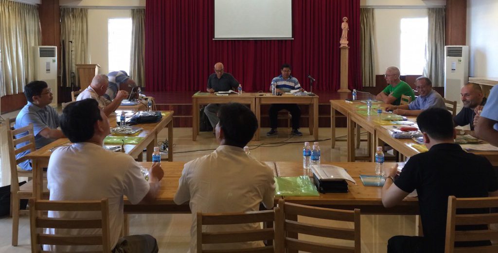 Fr. Francis took part in the Vietnamese District Assembly earlier this year.