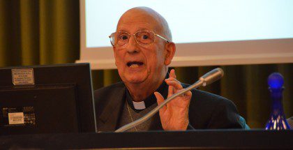 Fr. Bartolomeo Sorge, the opening speaker of the meeting