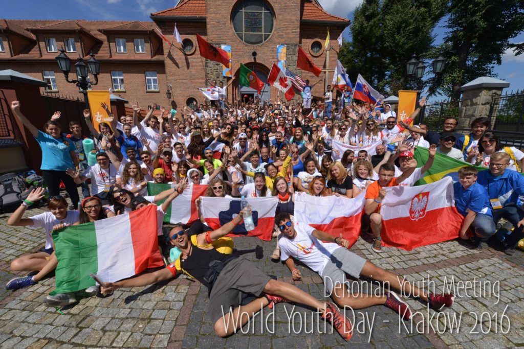 Devonian youth at WYD in Poland