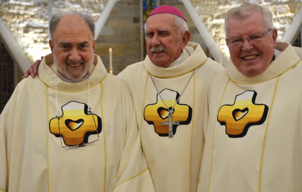 Fr. Tony, Bishop Joe and Fr. Tom